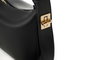 Vince Camuto Novara - Bolso de mano negro en piel de polivinilo, 24x10x16 cm